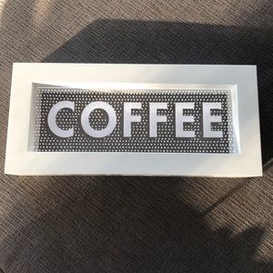 LED Light Up Coffee sign